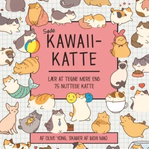 Søde kawaii-katte