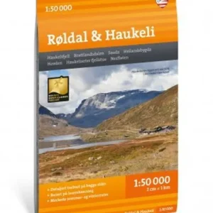 Røldal & Haukeli 1:50 000