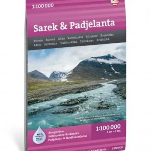 Sarek & Padjelanta  1:100 000
