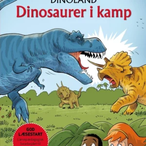 Carlsens Læsestart: Dinoland: Dinosaurer i kamp