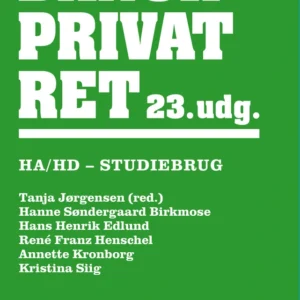 Dansk Privatret HA og HD