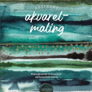 Abstrakt akvarelmaling