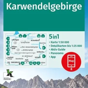 Karwendelgebirge, Kompass Wandern - Rad - Skitouren 26