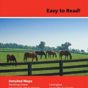 Kentucky State Map: Rand McNally Easy to Read