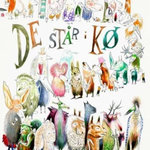 De står i kø