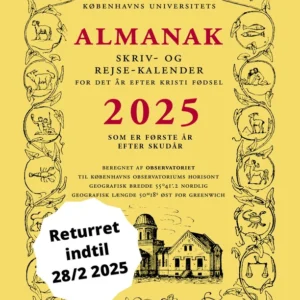 Universitetets Almanak Skriv- og Rejsekalender 2025