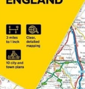 AA Road Map Britain 7: Northern England