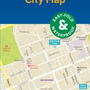 Lonely Planet Melbourne City Map