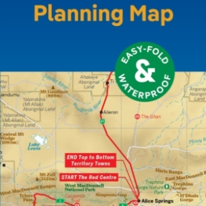 Lonely Planet Northern Territory Planning Map
