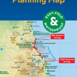 Lonely Planet Queensland Planning Map