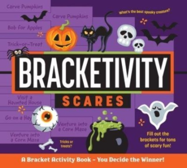 Bracketivity Scares A Bracket Activity Book  -  You Decide The Winner