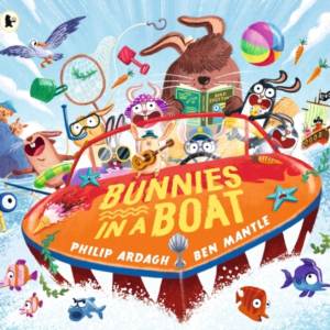 Bunnies In A Boat