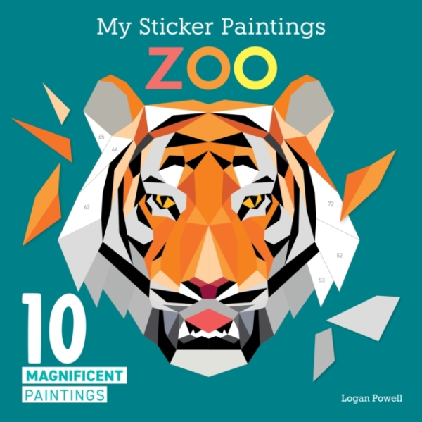 My Sticker Paintings: Zoo 10 Magnificent Paintings