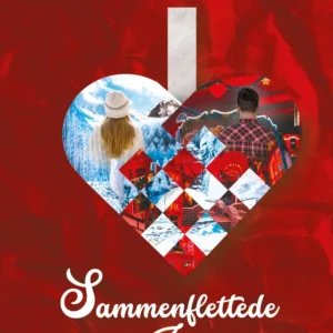 Sammenflettede julehjerter