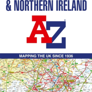 Great Britain & Northern Ireland A-Z Road Atlas 2025 A3 Pape