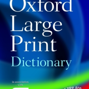 Paperback Oxford Large Print Dictionary