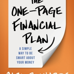 The One-Page Financial Plan A Simple Way To Be Smart About Y