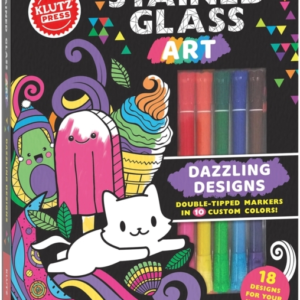 Stained Glass Art: Dazzling Designs Klutz Activity Book