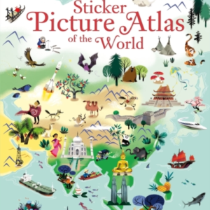 Sticker Picture Atlas Of The World
