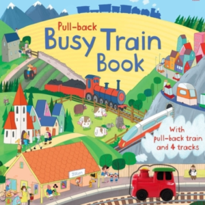 Pull-Back Busy Train Book