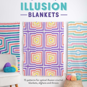 Crochet Illusion Blankets 15 Patterns For Optical Illusion C