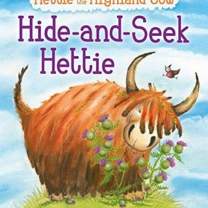 Hide-And-Seek Hettie The Highland Cow Who Can'T Hide