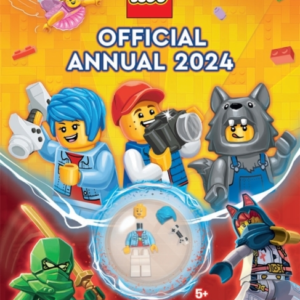Lego Books Official Annual 2024 (With Gamer Lego Minifigu