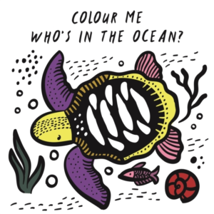 Colour Me Who's In The Ocean?Baby's First Bath Book