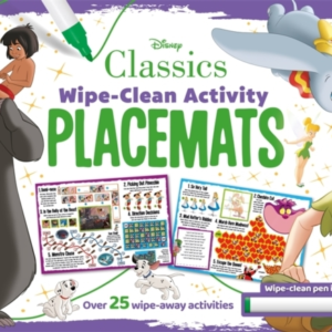 Disney Classics Wipe-Clean Activity Placemats