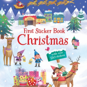 First Sticker Book Christmasa Christmas Sticker Book For Chi