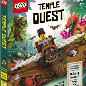 Lego Books Temple Quest (With Adventurer Minifigure Nine