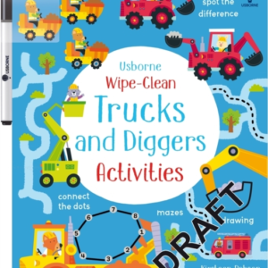Wipe-Clean Trucks And Diggers Activities