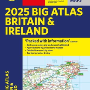 2025 Philip's Big Road Atlas Of Britain & Ireland(A3 Paperba