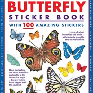 Ultimate Butterfly Sticker Bookwith 100 Amazing Stickers