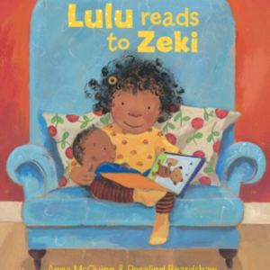 Lulu Reads To Zeki