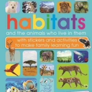 Habitats And The Animals Who Live In Themwith Stickers And A