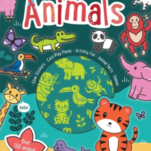 Glow-In-The-Dark Animals Sticker Activity