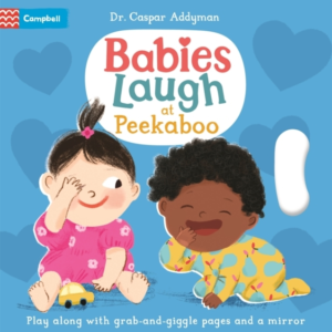 Babies Laugh At Peekaboo Play Along With Grab-And-Pull Pages