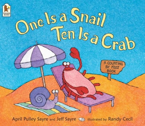 One Is A Snail Ten Is A Craba Counting By Feet Book