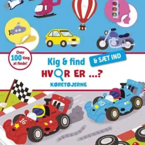 Kig og find - og sæt ind: Hvor er ...køretøjerne?