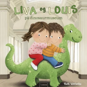 Liva og Louis på dinosaurmuseum