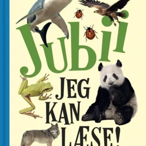 Jubii, jeg kan læse! Min egen bog fuld af vilde dyr