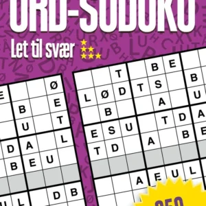 Ord-sudoku : Sudoku med bogstaver