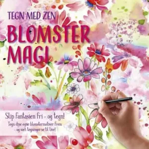Tegn med zen: Blomstermagi (PINK)