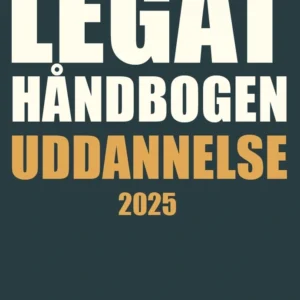 Legathåndbogen uddannelse 2025