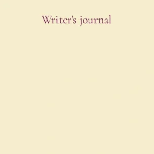 Writer's journal
