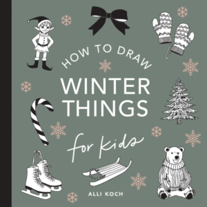Winter Things How To Draw Books For Kids With Christmas Tre