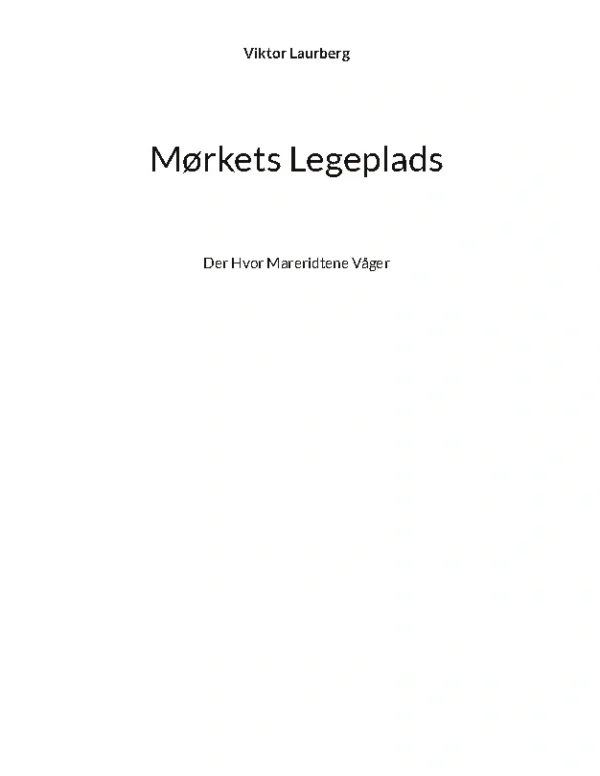 Mørkets Legeplads