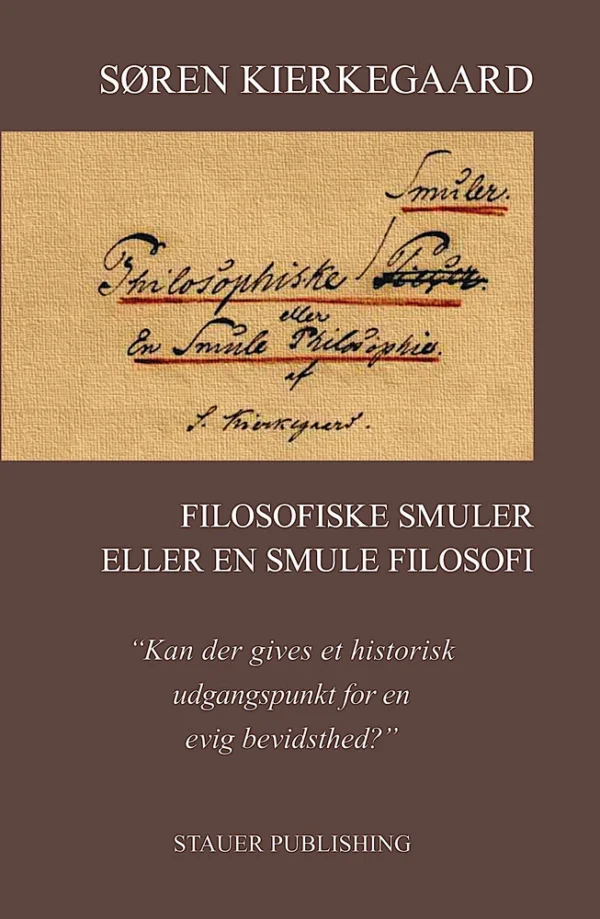 Filosofiske smuler eller en smule filosofi