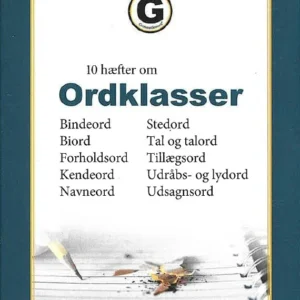 10 hæfter om ordklasser